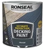 RONSEAL ULTIMATE PROTECTION DECKING PAINT CHARCOAL 2.5L