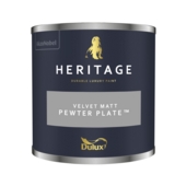 DULUX TRADE HERITAGE TESTER PEWTER PLATE 125ML