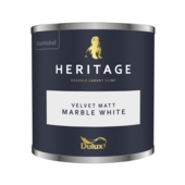 DULUX TRADE HERITAGE TESTER MARBLE WHITE 125ML