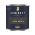 DULUX TRADE HERITAGE TESTER TUDOR BROWN 125ML
