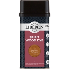 LIBERON SPIRIT WOOD DYE GEORGIAN MAHOGANY 250MLS