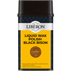 LIBERON LIQUID WAX BLACK BISON DARK OAK 500MLS