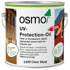 OSMO UV PROTECTION OIL EXTRA 1420 MATT  CLEAR 2.5LITRE