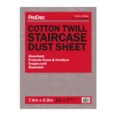 RODO COTTON TWILL DUST SHEET STAIRWELL 24' X 3'