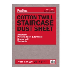RODO COTTON TWILL DUST SHEET STAIRWELL 24' X 3'