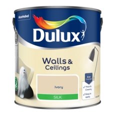 DULUX RETAIL VINYL SILK IVORY 2.5LITRE