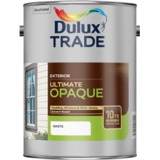 DULUX TRADE WEATHERSHIELD ULTIMATE OPAQUE WHITE 5L
