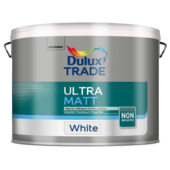 DULUX TRADE ULTRA MATT WHITE 10LITRE