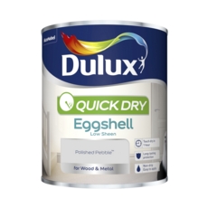 DULUX QUICK DRY EGGSHELL POLISHED PEBBLE 750ML
