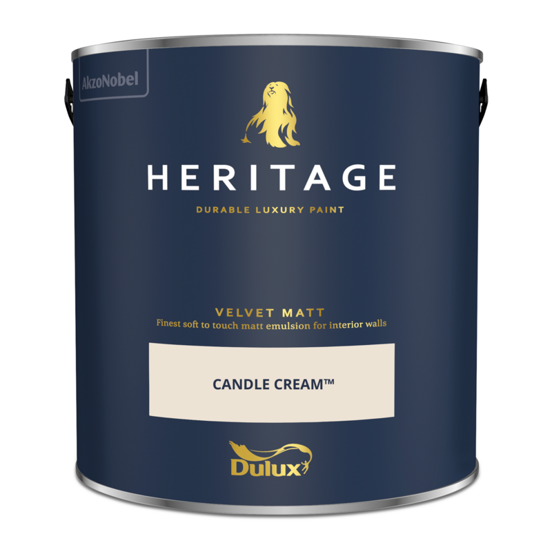 DULUX TRADE HERITAGE MATT CHALK WHITE 2.5L Winterstoke Decorators