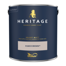 DULUX TRADE HERITAGE MATT PUMICE BROWN 2.5L