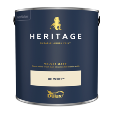 DULUX TRADE HERITAGE MATT DH WHITE 2.5L