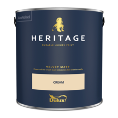 DULUX TRADE HERITAGE MATT CREAM 2.5L