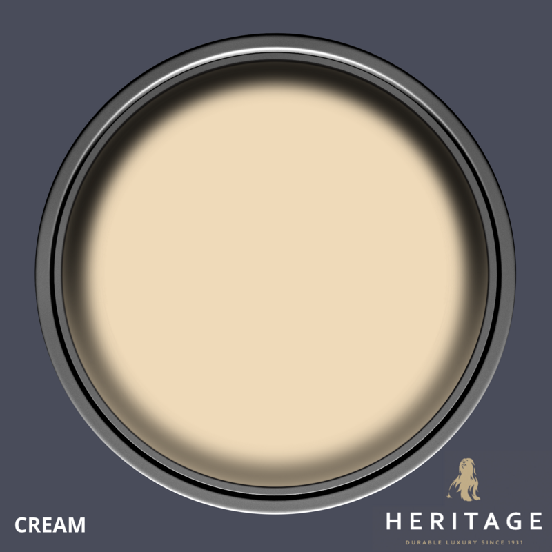 DULUX TRADE HERITAGE MATT CREAM 2.5L Winterstoke Decorators Supplies