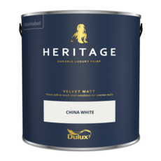 DULUX TRADE HERITAGE MATT CHINA WHITE 2.5L