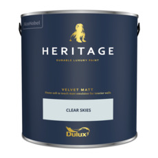 DULUX TRADE HERITAGE MATT CLEAR SKIES 2.5L