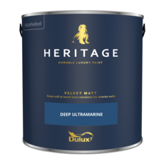 DULUX TRADE HERITAGE MATT DEEP ULTRAMARINE 2.5L