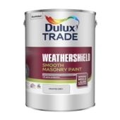DULUX TRADE WEATHERSHIELD SMOOTH FROSTED GREY  5LITRE