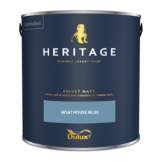 DULUX TRADE HERITAGE MATT BOATHOUSE BLUE 2.5L