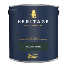 DULUX TRADE HERITAGE MATT MALLARD GREEN 2.5L