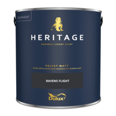 DULUX TRADE HERITAGE MATT RAVENS FLIGHT 2.5L