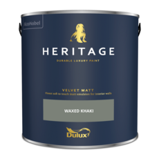 DULUX TRADE HERITAGE MATT WAXED KHAKI 2.5L