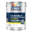 DULUX TRADE DURABLE KITCHEN & BATHROOM EGGSHELL PBW 5L