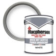 MACPHERSON QUICK DRY PRIMER UNDERCOAT WHITE 5LITRE