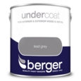 BERGER UNDERCOAT LEAD GREY 2.5 LTR