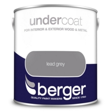 BERGER UNDERCOAT LEAD GREY 2.5 LTR
