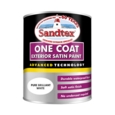 SANDTEX ONE COAT SATIN BRILLIANT WHITE 750ML