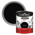 CROWN QUICK DRY GLOSS JET BLACK 750ML