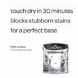 CROWN MULTI SURFACE PRIMER UNDERCOAT WHITE 2.5LITRE