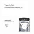CROWN MULTI SURFACE PRIMER UNDERCOAT WHITE 750ML