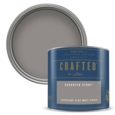 CROWN CRAFTED FLAT MATT EMULSION QUARRIED STONE 125MLS