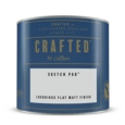 CROWN CRAFTED FLAT MATT EMULSION SKETCH PAD 125MLS