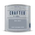 CROWN CRAFTED SUEDE EMULSION MID GREY 125MLS
