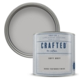 CROWN CRAFTED SUEDE EMULSION SOFT GREY 125MLS