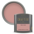CROWN CRAFTED METALLIC EMULSION ROSE GOLD 125MLS