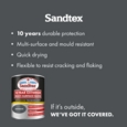 SANDTEX 10 YEAR MULTI SURFACE GLOSS ANTHRACITE 750ML