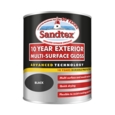 SANDTEX 10 YEAR MULTI SURFACE GLOSS BLACK 750ML