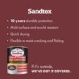 SANDTEX 10 YEAR MULTI SURFACE GLOSS CLASSIC BURGANDY 750ML