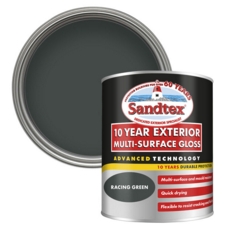 SANDTEX 10 YEAR MULTI SURFACE GLOSS RACING GREEN 750ML