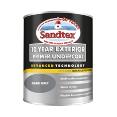 SANDTEX 10 YEAR PRIMER UNDERCOAT DARK GREY 750ML