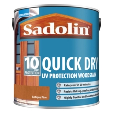 SADOLIN 10 YEAR QUICK DRY WOODSTAIN ANT PINE 2.5L