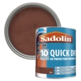 SADOLIN 10 YEAR QUICK DRY WOODSTAIN TEAK 1L