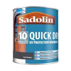 SADOLIN 10 YEAR QUICK DRY WOODSTAIN GREY SHADOW 1L