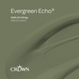 CROWN MATT EMULSION EVERGREEN ECHO 2.5L