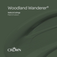 CROWN MATT EMULSION WOODLAND WANDERER 2.5L