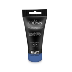 CROWN MATT BRIGHT BLUEJAY TESTER 40ML